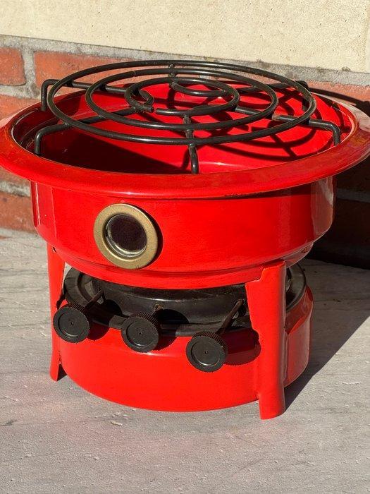 Ongebruikt als nieuw - Olielamp - 3 pitter - Staal -, Antiek en Kunst, Curiosa en Brocante