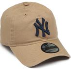 New Era NY Yankees Cap Washed Kaki maat one size Heren, Kleding | Heren, Hoeden en Petten, Verzenden, Nieuw, New Era