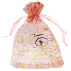 Fako Bijoux® - Organza Zakjes - 9x12cm - Krul Roze - 10, Diversen, Verzenden, Nieuw