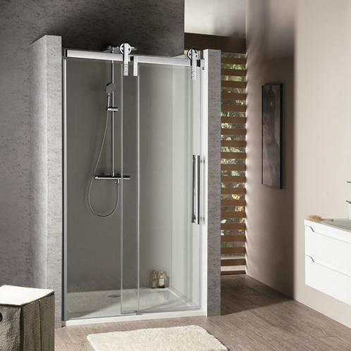 Nisdeur Sapho Volcano Schuifdeur 150x200 cm 8 mm Gecoat Glas, Doe-het-zelf en Verbouw, Sanitair, Douche, Nieuw, Chroom, Ophalen of Verzenden