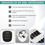 2dekans | Niceey Massage Voetenbad XXL – Bubbelfunctie – 10, Ophalen of Verzenden, Zo goed als nieuw