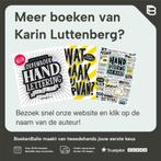 Werkboek handlettering doe je zo! 9789048837700, Verzenden, Zo goed als nieuw, Karin Luttenberg
