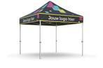 Easy up partytent 4x4m - Professional | PVC gecoat polyester, Partytent, Nieuw, 4 tot 6 meter, 2 meter of meer