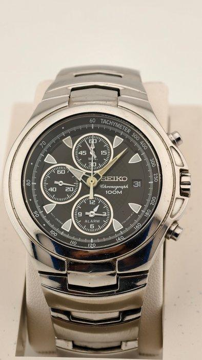 Seiko - chronograph 100m - Zonder Minimumprijs - 7T62-0FJ0 -, Sieraden, Tassen en Uiterlijk, Horloges | Antiek