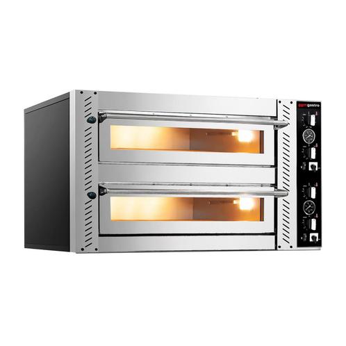 GGM Gastro | Elektrische pizzaoven - (Volle vuurvaste klei), Tuin en Terras, Pizzaovens, Nieuw, Verzenden