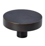 Voordeurknop Jolie Lune rond 120 mm antiek brons, Verzenden, Nieuw