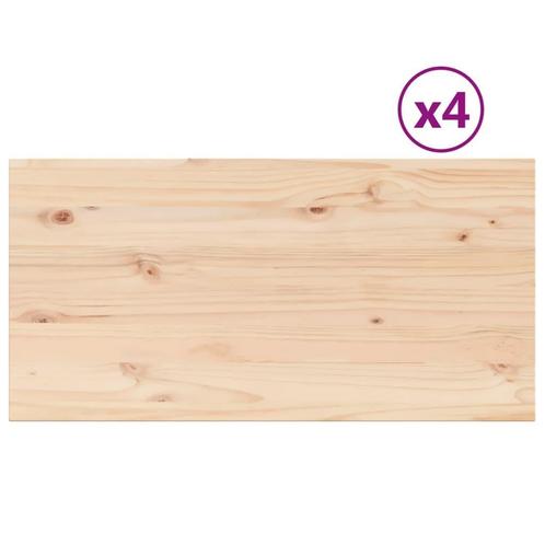 Massief Grenen Tafelblad Set - Retourdeal - 90x45cm - 47%..., Huis en Inrichting, Tafelonderdelen, 50 tot 100 cm, Tafelblad, 150 tot 200 cm