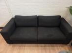 Veiling - Zwarte stoffen 3 persoons bank, Nieuw
