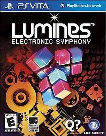 Lumines Electronic Symphony (PS Vita Games), Spelcomputers en Games, Games | Sony PlayStation Vita, Zo goed als nieuw, Ophalen of Verzenden