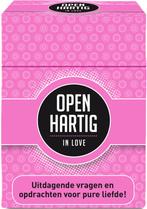 Openhartig - In Love | Open Up! - Gespreksstarters, Hobby en Vrije tijd, Gezelschapsspellen | Kaartspellen, Verzenden, Nieuw