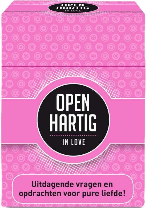 Openhartig - In Love | Open Up! - Gespreksstarters, Hobby en Vrije tijd, Gezelschapsspellen | Kaartspellen, Nieuw, Verzenden