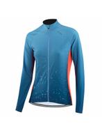 Loeffler wielrenshirt lange mouwen W Bike L/S Jersey Dirt..., Kleding | Dames, T-shirts, Löffler, Verzenden, Nieuw, Blauw