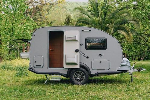 Caretta Safari nu €6.000 korting (2025 model op voorraad), Caravans en Kamperen, Caravans, 750 - 1000 kg, Douche, Kachel, Koelkast