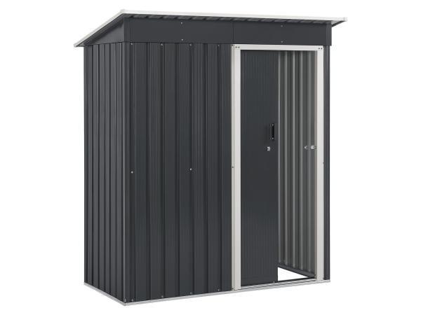 Veiling - Metalen tuinhuis S - Antraciet - Incl. onderstel, Tuin en Terras, Tuinhuizen