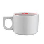 GGM Gastro | (12 stuks) PERA Wit - Turkse koffiekopje - 80 |, Huis en Inrichting, Keuken | Servies, Verzenden, Nieuw, Effen, Kop(pen) en/of Schotel(s)