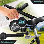 KESSER® Fietsaanhanger, transportaanhanger, handwagen met ko, Auto diversen, Dakkoffers, Verzenden, Nieuw