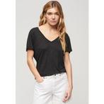 Superdry Shirt met V-hals STUDIOS SLUB EMB VEE TEE, Kleding | Dames, Verzenden, Nieuw