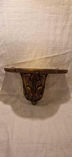 Rek - Hout - muurspiegel, Antiek en Kunst, Curiosa en Brocante
