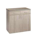 Serveerstation Alkor 2 B | Met 2 deuren en 2 lades, Verzenden, Nieuw in verpakking