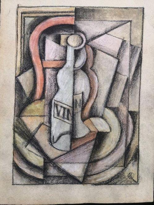 Albert Coste (1895-1985), Attributed to - Composition, Antiek en Kunst, Kunst | Schilderijen | Klassiek