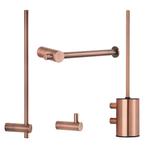 Toiletaccessoires Set BWS Academy Geborsteld Koper, Ophalen of Verzenden, Nieuw, Bad