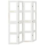 Kamerscherm 4 Panelen Wit | OP = OP! | Privacy & Decoratie, Huis en Inrichting, Ophalen of Verzenden, Nieuw