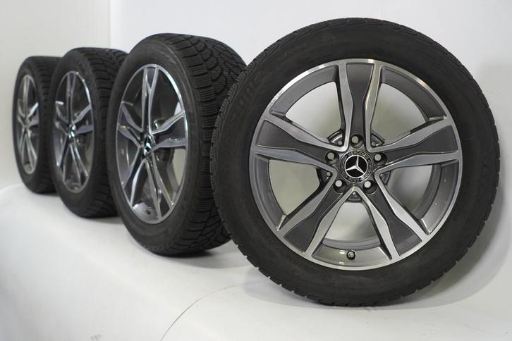 Mercedes C-Klasse W205 S205 C205 17 inch velgen Bridgestone, Auto-onderdelen, Banden en Velgen, Velg(en), Gebruikt, 17 inch, Winterbanden