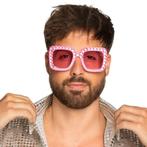 Partybril Roze Glitters, Verzenden, Nieuw