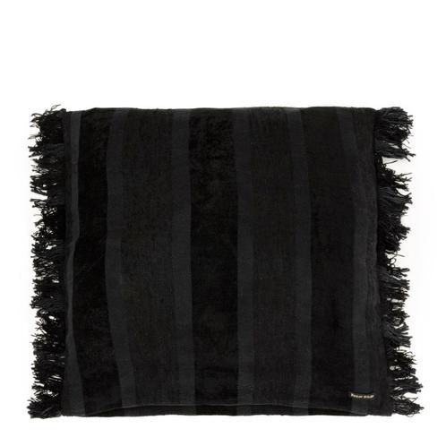 The Oh My Gee Kussenhoes - Zwart Velvet - 60x60, Huis en Inrichting, Woonaccessoires | Kussens, Nieuw, Verzenden