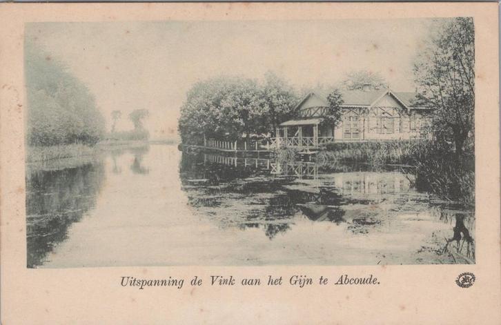ABCOUDE - Uitspanning de Vink aan het Gijn te Abcoude, Verzamelen, Ansichtkaarten | Nederland