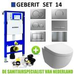 Geberit UP320 Toiletset set14 BWS Zero met Sigma drukplaat, Doe-het-zelf en Verbouw, Sanitair, Ophalen of Verzenden, Nieuw, Overige typen