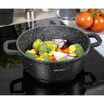 Kinghoff KH-1595 braadpan met marmeren coating 24 cm 4.5, Huis en Inrichting, Keuken | Potten en Pannen, Ophalen of Verzenden
