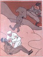 De barmhartige Samaritaan en de laars der beschaving!, Antiek en Kunst, Verzenden