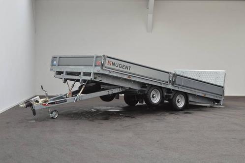 Nugent TB4923H-DS-AL-RTD Tiltbed Machinetransporter, Auto diversen, Aanhangers en Bagagewagens, Nieuw, Ophalen of Verzenden