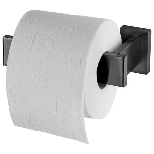 Toiletrolhouder Haceka Edge Haaks Geborsteld Grafiet, Doe-het-zelf en Verbouw, Sanitair, Ophalen of Verzenden