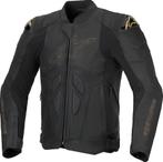 Alpinestars Dusk Zwart Laser Leren Motorjas, Nieuw met kaartje, Jas | leer, Alpinestars, Heren