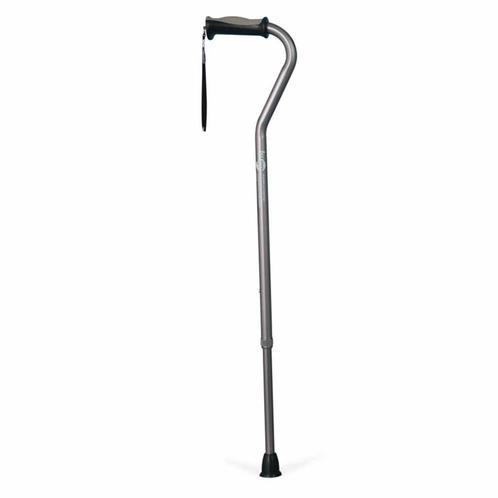 Wandelstok met Offset handvat | Kies uw kleur : Grijs | Hugo, Diversen, Wandelstokken, Ophalen of Verzenden