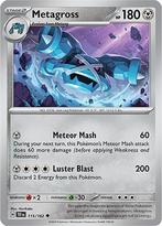 Metagross 115/162 reverse holo Temporal forces, Hobby en Vrije tijd, Verzamelkaartspellen | Pokémon, Ophalen of Verzenden, Nieuw