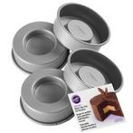 Wilton Mini Bakvorm Gevulde Cake Ø10cm Set/4, Verzenden, Nieuw