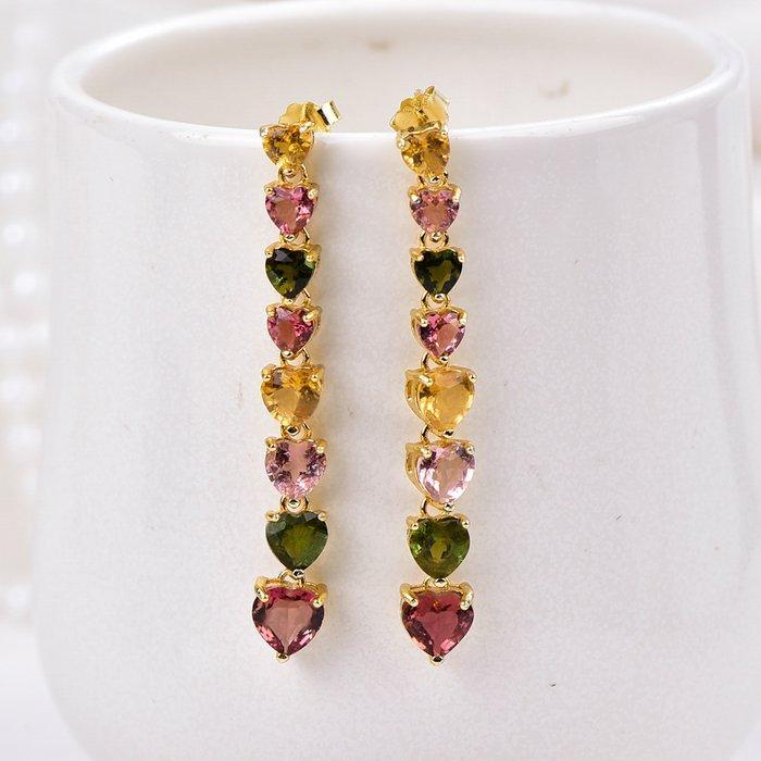 Zonder Minimumprijs - Oorbellen Zilver - Tourmaline -, Sieraden, Tassen en Uiterlijk, Oorbellen