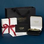 Gouden vintage bangle met parel 20 kt, Sieraden, Tassen en Uiterlijk, Armbanden, Ophalen of Verzenden, Nieuw