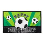 Voetbal Vlag Happy Birthday 1,5m, Verzenden, Nieuw