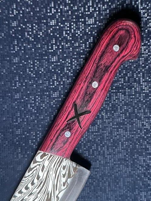 Shaw Knives - R229 - Tafelmes - Hout, Staal - Gyuto 265mm, Antiek en Kunst, Antiek | Keukenbenodigdheden