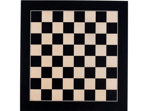 Luxe schaakbord 40x40cm zwart, Huis en Inrichting, Woonaccessoires | Overige, Nieuw, Verzenden