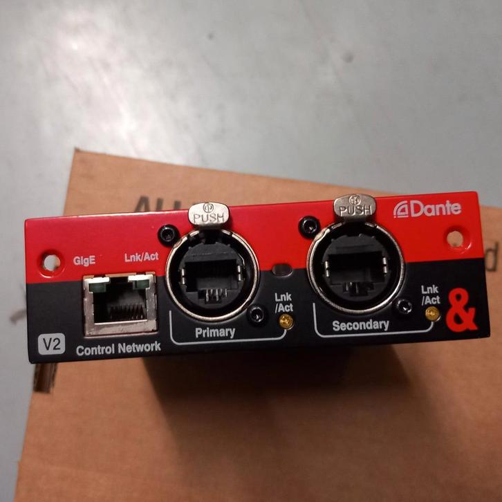 Allen & Heath M-DANTE-A V2 audio interface plug-in kaart, Muziek en Instrumenten, Mengpanelen, Verzenden