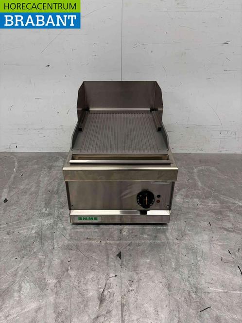 RVS Giga Grillplaat Geribbelde bakplaat 40 cm 400V Horeca, Zakelijke goederen, Horeca | Keukenapparatuur, Nieuw zonder verpakking