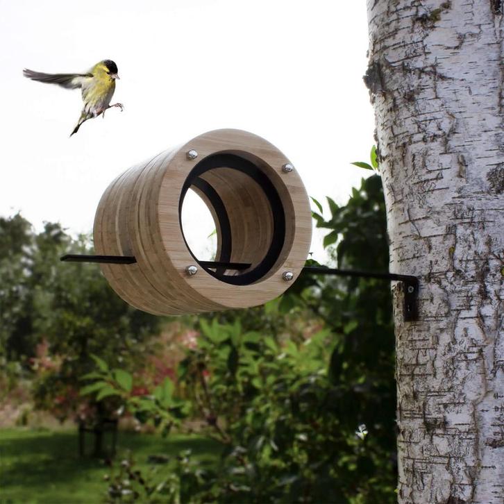 Vogelvoederhuisje Take a Bite – Wand model - Vogelhuisjes, Tuin en Terras, Vogelhuisjes en Vogelbaden, Nieuw, Verzenden