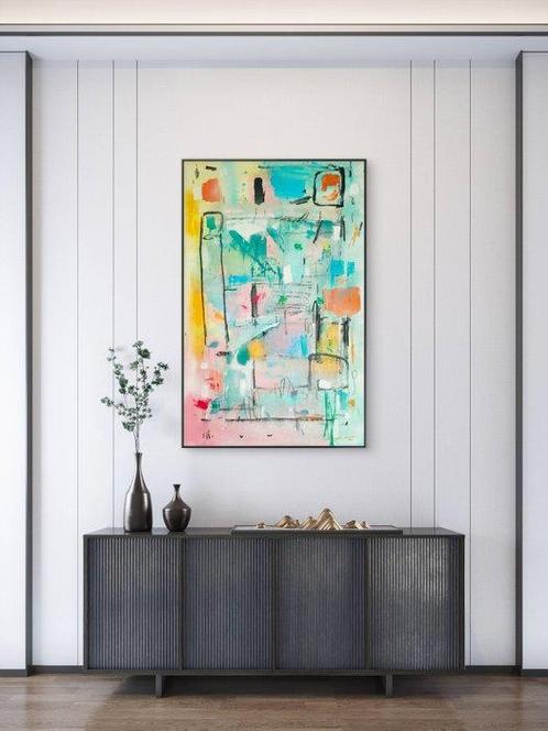 Alexander Jarque - Blancpang 13 - XL - (No Reserve), Antiek en Kunst, Kunst | Schilderijen | Modern