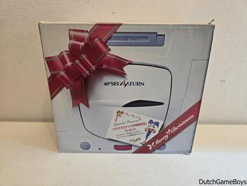 Sega Saturn - White Console + Controller - Christmas Nights, Spelcomputers en Games, Spelcomputers | Sega, Gebruikt, Verzenden