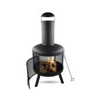 MaxxGarden Tuinhaard Pompei - 60 x 130 cm - Zwart, Verzenden, Nieuw